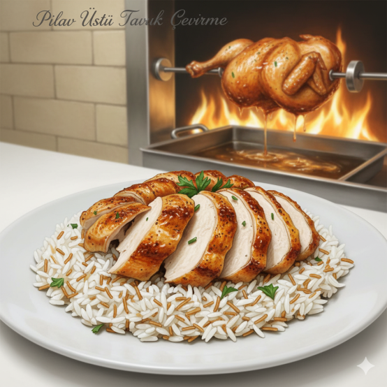 Tavuk Çevirme & Pilavlar
